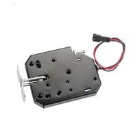 Serrure de porte électrique Cinet, dc 12v, 5v 24v, petite serrure électromagnétique, distributeur automatique sans pilote, électronique, Mini boîte aux lettres, 1 pièce(12V 2-wire lock)