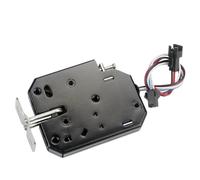 Serrure de porte électrique Cinet, dc 12v, 5v 24v, petite serrure électromagnétique, distributeur automatique sans pilote, électronique, Mini boîte aux lettres, 1 pièce(24V 4-wire lock)