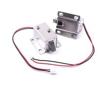 Serrure de porte électromagnétique, Serrure Magnétique 12V, Mini Casier Électronique Électromagnétique De Petite Taille, Armoire Commande, Porte Tiroir(2PCS)