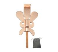 Serrure de porte en acier inoxydable pour chambre d'hôtel Dispositifs de | Verrou de porte de sécurité pour chambre, appartement, dortoir, salon seul, location, empêche l'entrée non autorisée