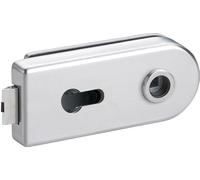 HERMAT Serrure de porte en verre 6013 PZ - Venezia acier inoxydable mat ( 3000253940 )