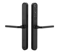 Serrure de porte fine avec empreintes digitales, clavier numérique, serrure antivol intelligente serrure électronique