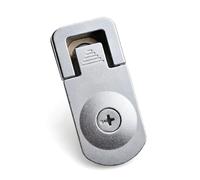 Serrure de porte for compartiment à bagages de camping-car, loquet de verrouillage à Compression encastré avec clés for porte de bateau, armoire, plancher de Cockpit, 1 pièce(XK151W)