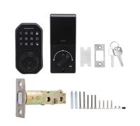 Serrure de porte intelligente à pêne dormant, clavier électronique d'entrée sans clé, verrouillage automatique, mot de passe virtuel antistatique pour maison, appartement, villa,