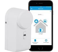 Serrure De Porte Intelligente Bluetooth,Blanche,142950A0,5,6 X 5,2 X 11,4 Cm