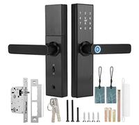 Serrure de Porte Intelligente Ejoyous - Empreinte Digitale, WiFi, Mot de Passe, Clé Mécanique, Application Mobile - Sécurité Biométrique - Moderne - WiFi - Sécurité et Surveillance