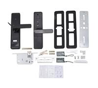 Serrure de porte intelligente, serrure électronique à empreintes digitales, entièrement automatique, antivol, entrée sans clé sécurisée, système de sécurité domestique