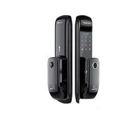 Serrure de porte intelligente Tuya TT serrure serrure d'empreintes digitales serrure biométrique électronique automatique for la maison intelligente(25x225mm,TT Lock Version)