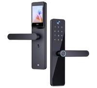 Serrure de porte intelligente Wifi, étanche IP66, serrure numérique électronique avec clavier for d'entrée, épaisseur 35-100mm(22x 220R(5050))