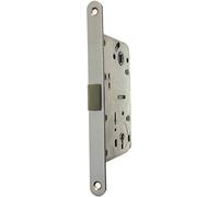 Serrure de porte intérieure avec verrou central VI.TEL E0272N (Chrome Satiné)
