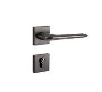 Serrure de porte intérieure magnétique silencieuse for chambre à coucher, poignée de porte simple et légère de luxe, serrure nordique(PVDgoldmagneticattraction)