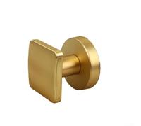 Serrure de porte invisible en alliage de zinc avec petit trou de serrure pour un seul côté, conçue pour les pièces secrètes et les portes très étroites en bois ou en aluminium (doré)