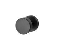 Serrure de porte invisible simple côté petit trou de serrure poignée ronde(GL-Grey)