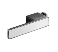 Serrure de porte minimaliste à fonctionnement silencieux conçue pour s'adapter à une variété de portes en bois (gris et blanc)