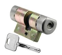 serrure de porte Noyau de serrure porte Vintage, cylindre sécurité, poignée traction, corps universel, extérieure d'entrée(85(42.5-42.5))