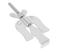Serrure de Porte Portable en Alliage D’aluminium, Acier Inoxydable | Compacte et Résistante à L’usure, Finition Argenté, pour Portes Ouvrant vers L’intérieur, Chambre et Dortoir