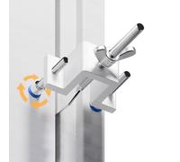 Serrure de Porte Portable qui Arrête Entrée Indésirable, avec Pas de Perçage Installation & Acier Inoxydable Robuste, Parfait for Femmes, Voyageurs & Personnes Seules Vivant dans Hôtels ou Appartement