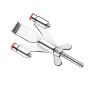 Serrure de porte portable : sécurité de voyage sans perçage, en acier inoxydable | Bouchon de sécurité pour hôtel, protection des pièces haute résistance | appartement chambre