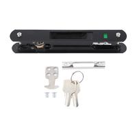 Serrure de porte Porte Coulissante en Baie, Porte Coulissante Fenêtre Crochet Serrure Fenêtre Serrure Double outillage bloque