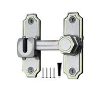 Serrure de porte pour porte de grange | Serrure coulissante, boucle de ceinture pour portes de garage fenêtres armoires et tiroirs de commode