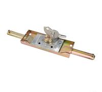 Serrure de porte pour volet roulant pour usage domestique avec matériau en cuivre et mécanisme de verrouillage sécurisé avec accessoires pour une installation simple (C)