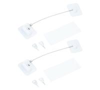 Serrure De Porte Réfrigérateur Avec Clés 2 Pièces Porte Placard Coulissante Fenêtre Maison Pour En Bas Âge Et Adultes