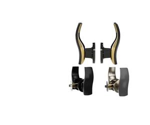 serrure de porte Serrure de porte coulissante chambre à coucher, poignée push-pull, 1 pièce