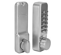 Serrure de Porte, Serrure de Porte par Mot de Passe, Serrure à Code Mécanique, Serrure de Porte sans clé, Serrure de Porte Codée en Alliage de Zinc pour Bureau à Domicile, Pênes
