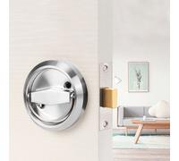 Serrure de porte, serrure de porte ronde, serrure double face, serrure de porte de poche, pièces de serrure de porte, accessoires de serrure de porte, quincaillerie de porte