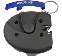 Serrure de porte, serrure intérieure, poignée de porte, caravane, camping-car, bateau, noir, 1075, en kit avec porte-clés pro-Styling