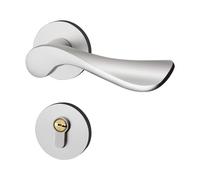 Serrure de Porte Style Américain Noir pour Chambre Silencieux, Anti-vol