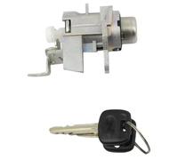 Serrure de porte voiture pour Yaris 2007-2011, ensemble clés cylindre serrure arrière, 69055-52450, avec clé verrouillage hayon