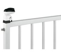 Serrure de piscine TWIST 40 finition blanc - LOCINOX - TWIST409010VCA