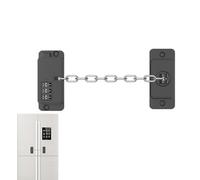 Serrure De Réfrigérateur Sécurisée Pour - Serrure De Porte De Congélateur Pour, Serrure De Réfrigérateur Robuste | Adhésif Puissant, Aucune Clé Requise, Aucun Perçage, Serrure De Porte