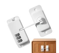 Serrure de Réfrigérateur Verrou de Protection pour Animaux Adhésif Haute | Verrou Combiné pour Porte de Frigo pour Tiroir Garde-Manger Lave-Vaisselle Placard Armoire Studio Garage
