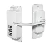 Serrure de Réfrigérateur Verrou Sécurité Enfant Anti-Ouverture Protection | Verrou Combiné pour Porte de Frigo pour Tiroir Placard Four Lave-Vaisselle Buffet Appartement Camping-Car