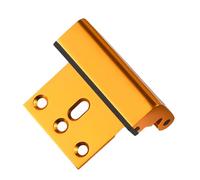 Serrure De Renforcement De Porte - Serrure De Sécurité Avec Force De 800 Lb Pour Portes Battantes L'intérieur, De Sécurité À L'épreuve Des Avec Vis Trempées De 3", Butée De Sécurit