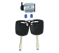 Serrure de réservoir pour Ford Transit Connect 2002-2013 avec 2 clés - Pièce de rechange OE 1522437 - Plastique - Montage direct pour essence et diesel