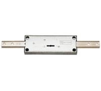 Serrure de rideau métallique 3 points de fermeture central à double panneton zingué - MOTTURA - 45853