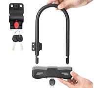 Serrure De Scooter,Serreur En U Pour Vélo Robuste Antivol Avec | Cyclisme pour Porte-bagages Guidon De Voiture École Skateboard Ville