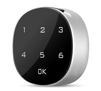 Serrure de sécurité à Combinaison de Code à Combinaison de 4 à 15 Chiffres avec Trou D'installation, Serrure Codée par Mot de Passe électronique Numérique à écran Tactile pour