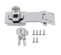 Serrure de sécurité Antivol à Loquet de sécurité, Serrure en Alliage de Zinc de Haute dureté avec Fixation à Vis pour Armoires, Congélateurs, Armoires, Portes, Superbe Finition