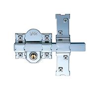 Serrure de sécurité Fac 301-l/80 nickel Acier 50 mm 80 mm