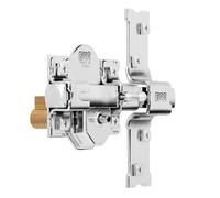 Serrure de sécurité Fac 301-r/80 nickel Acier 50 mm 80 mm
