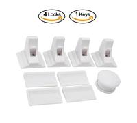 Serrure De Sécurité Magnétique Pour Enfants,Serrure De Sécurité Pour Bébé,Serrure D'armoire,Serrure De Porte,Serrures De Sécurité Pour Enfants - Type Td1230-4-1 #B