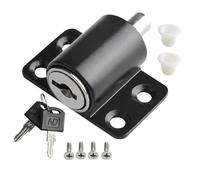 Serrure de sécurité pour fenêtre coulissante : butée de sécurité en aluminium, pince de porte réglable, serrure antivol durable, dispositif de protection des | avec clé pour la maison