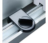 Serrure de sécurité pour fenêtre en d'aluminium - Serrure de sécurité pour porte et fenêtre coulissantes en d'aluminium durable pour la maison et le bureau,Facile à démonter et à installer, empêche l'