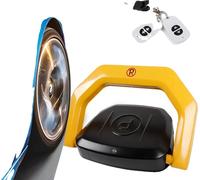 Serrure de sécurité pour voie automobile, télécommande de 30 m, levée rapide en 6 secondes, jaune