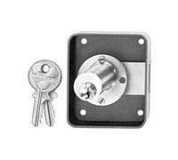 Vachette Serrure de sûreté V135 60 x 35 mm droite cylindre 20 x 40 mm 11724000