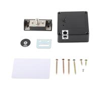 Serrure de tiroir intelligente RFID, serrure électronique invisible pour armoire avec rebond automatique et contrôle de carte principale pour la sécurité du bureau à domicile